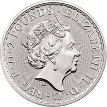 1 troy ounce zilveren Britannia munt - 2019