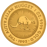1992 1oz Gold Australian Nugget
