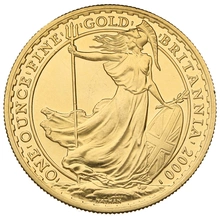 2000 Gold Britannia One Ounce Coin