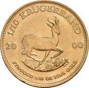 2000 Tenth Ounce Krugerrand