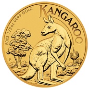 2023 Halve Ons Gouden Australian Kangaroo Munt