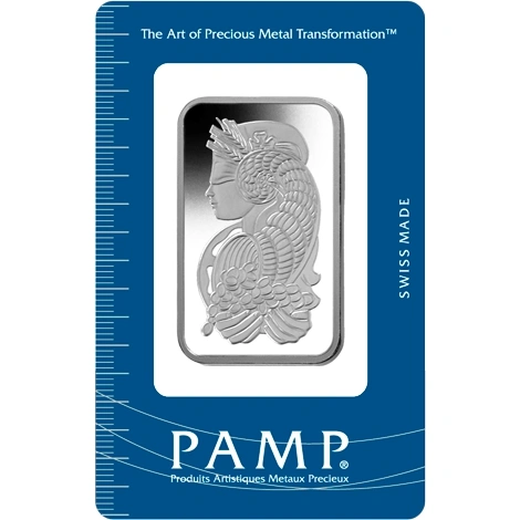 100 gram platinabaar PAMP