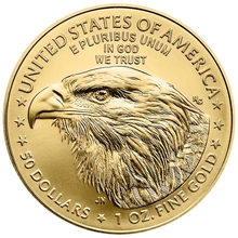 2026 1 troy ounce gouden American Eagle munt