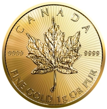 2023 MapleGram 25 x 1 Gram Gouden Munten