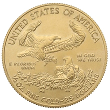 1/2 troy ounce gouden Eagle munt - 2019