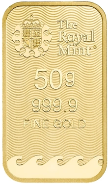 50 Gram Goudbaar Britannia