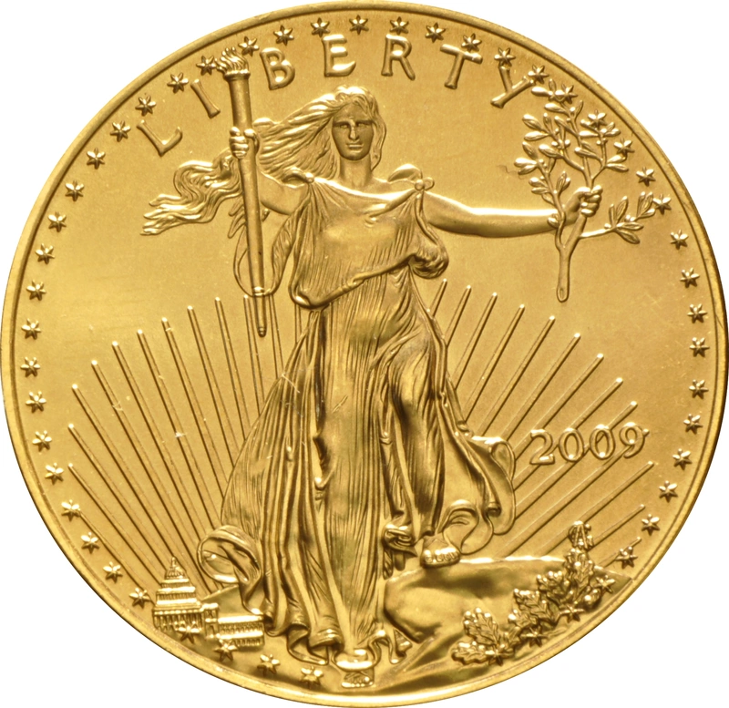 1 troy ounce gouden Eagle munt - 2009