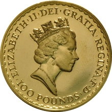 1993 Gold Britannia One Ounce Coin