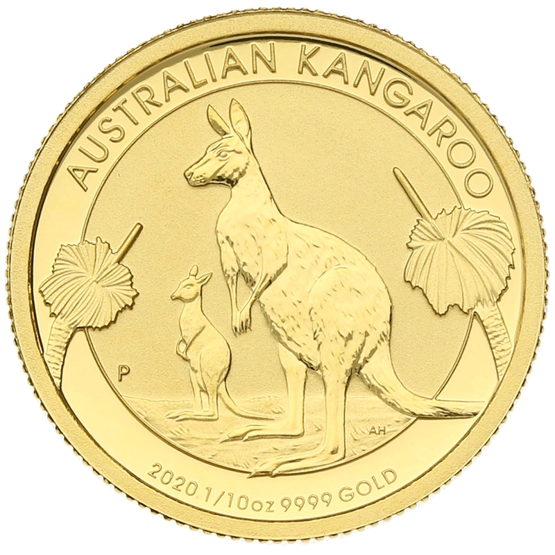1/10 troy ounce gouden Kangaroo munt - 2020