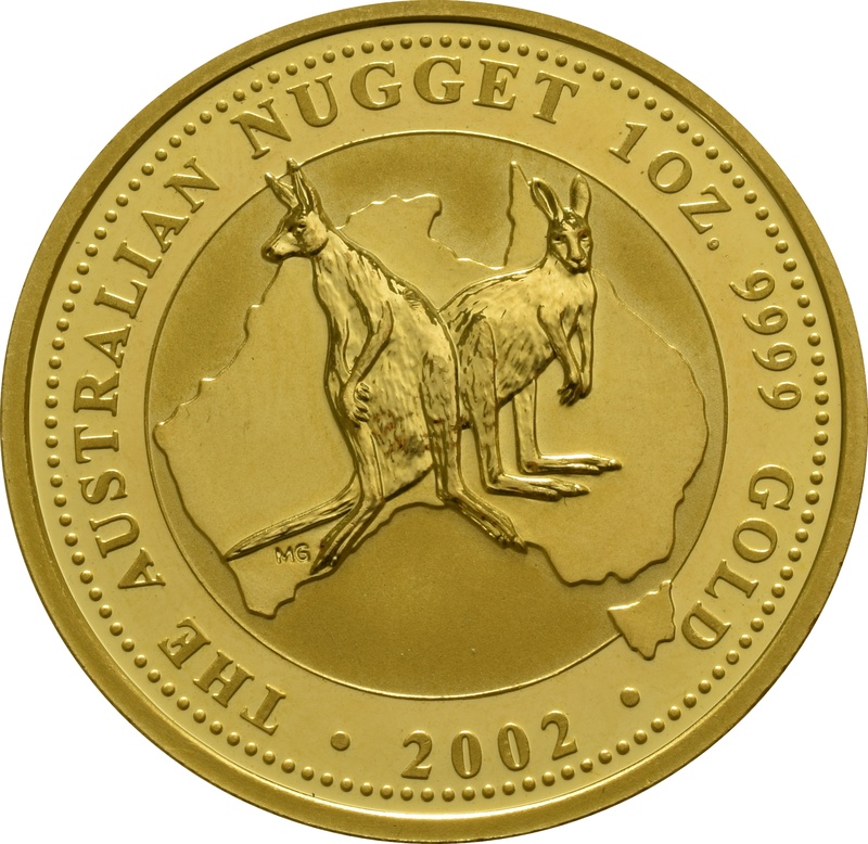 2002 1oz Gold Australian Nugget