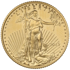 2015 1/10 troy ounce gouden American Eagle munt