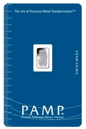 PAMP 1 Gram Palladium Bar