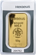 50 gram goudbaar - Heraeus