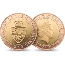 2013 Two Pound Proof Gold Coin: The 350th Anniversary of the Guinea