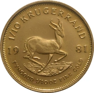 1981 Tenth Ounce Krugerrand