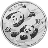 2022 30g Zilveren Chinese Panda