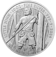 2024 Little John Zilveren Munt Mythen & Legenden 10oz