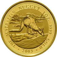 2003 1oz Gold Australian Nugget