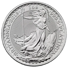 2019 1oz Platinum Britannia Coin