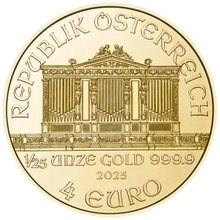 2025 1/25 Ons Oostenrijkse Gouden Philharmonic Munt
