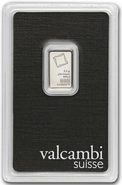 Valcambi 2.5 Gram Platina Baar