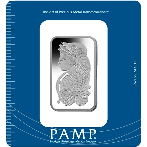 PAMP 100 Gram Palladium Bar