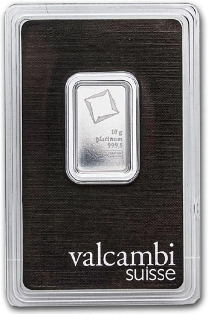 Valcambi 10 Gram Platinabaar