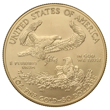 1 troy ounce gouden Eagle munt - 2019