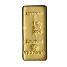 1 kilogram goudbaar - Metalor