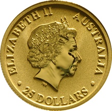 2017 Quarter Ounce Gold Australian Nugget