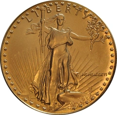 1986 1 troy ounce gouden American Eagle munt