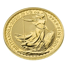 1/2 troy ounce gouden Britannia munt - 2020