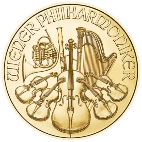 2025 1/10 Ons Oostenrijkse Gouden Philharmonic Munt