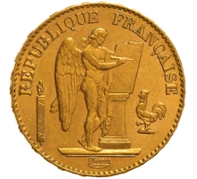 1897 20 French Francs - Guardian Angel - A