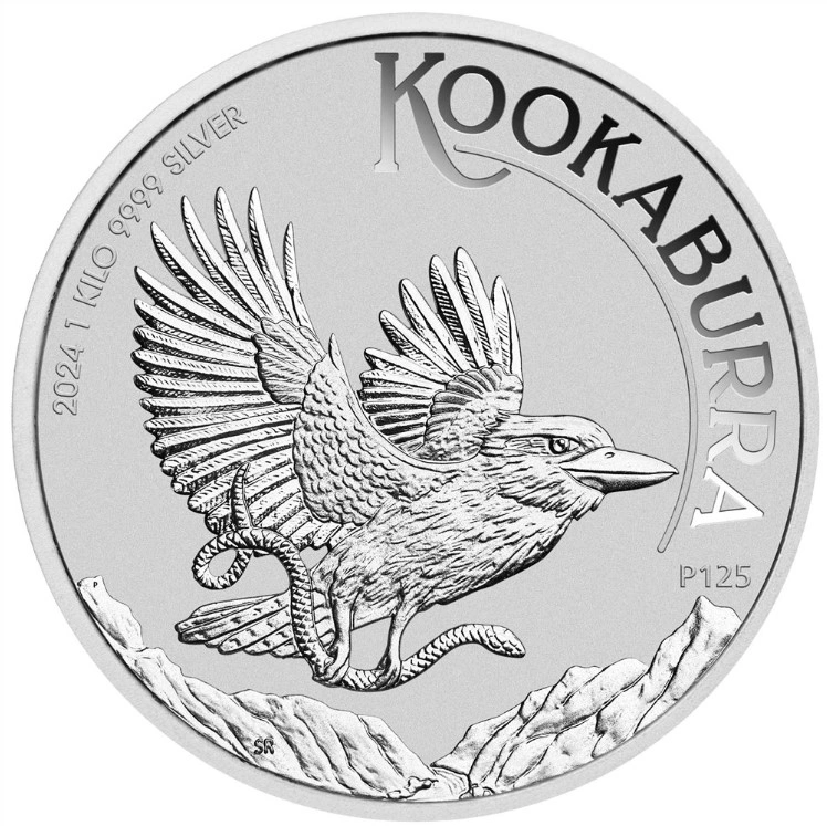 2024 Australische Kookaburra Zilveren Munt 1kg