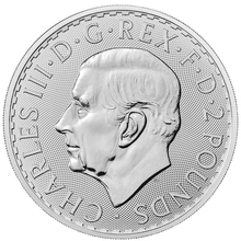 2023 King Charles III Britannia 1 Ons Zilveren Munt