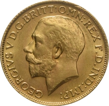 1914 Gouden Sovereign Munt- Koning George V - Londen