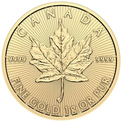 1 gram gouden MapleGram munt
