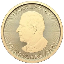 2024 Half ounce gouden esdoorn