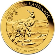 2013 Half Ounce Gold Australian Nugget