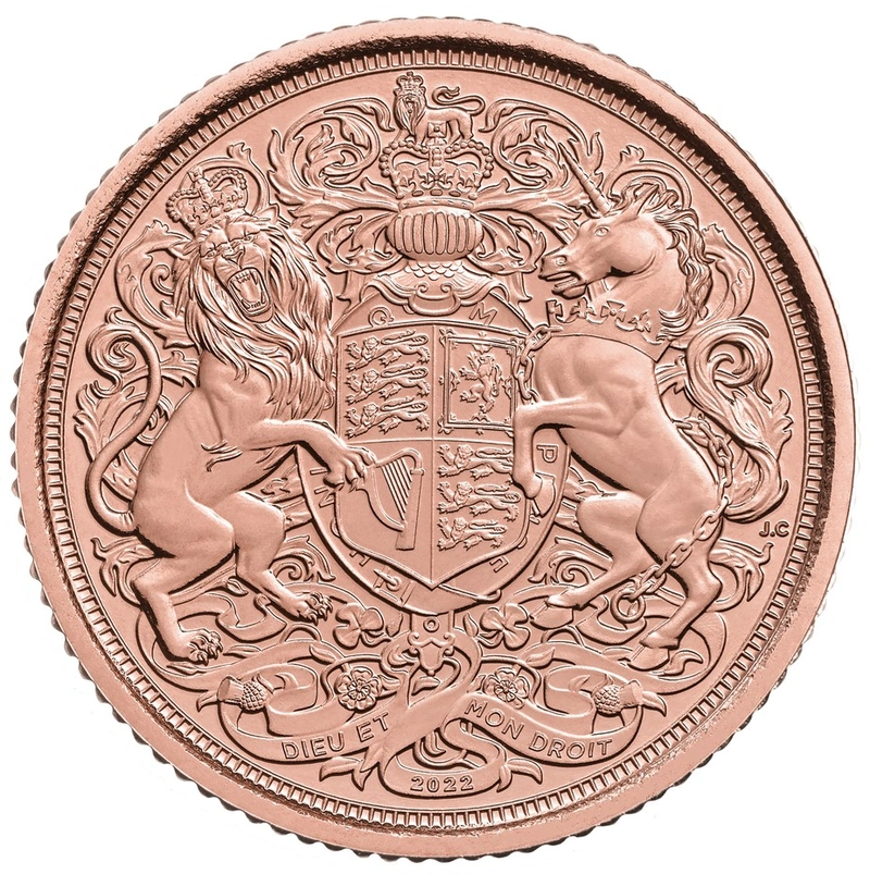 2022 Queen Elizabeth II Memorial Halve Sovereign