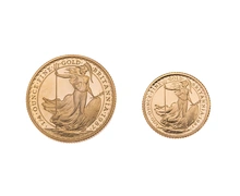 1987 Proof Britannia 2-Coin Set