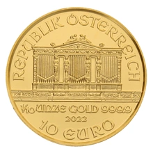 2022 1/10 Ons Austrian Gouden Philharmonic Munt