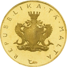 Maltese £10 1975 Maltese Falcon