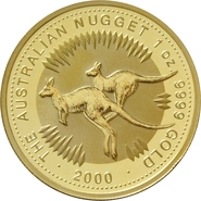 2000 1oz Gold Australian Nugget