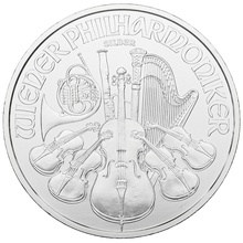 1 troy ounce zilveren Philharmoniker munt - 2020