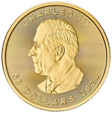 2024 1 Ons Canadian Maple Gouden Munt