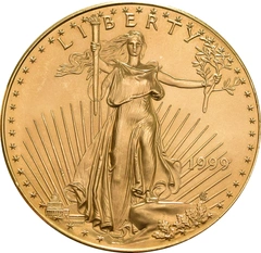 1999 1 troy ounce gouden American Eagle munt