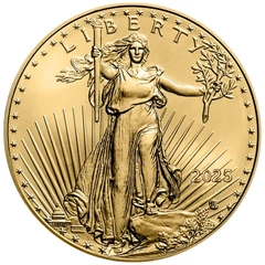 2025 1/4 troy ounce gouden American Eagle munt