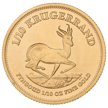 1/10 troy ounce gouden Krugerrand munt - Beste waarde